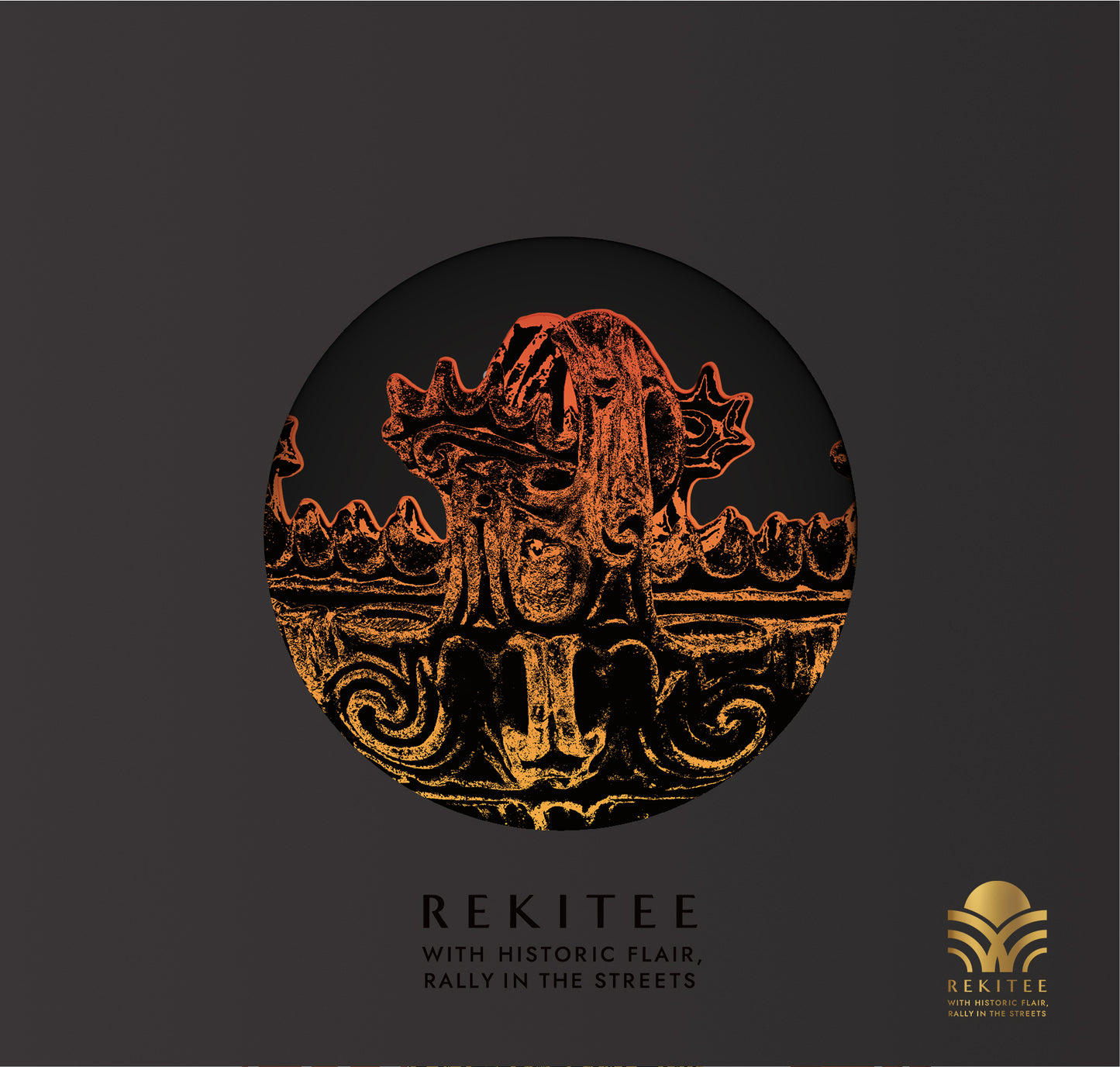 Flame–Shaped Earthenware